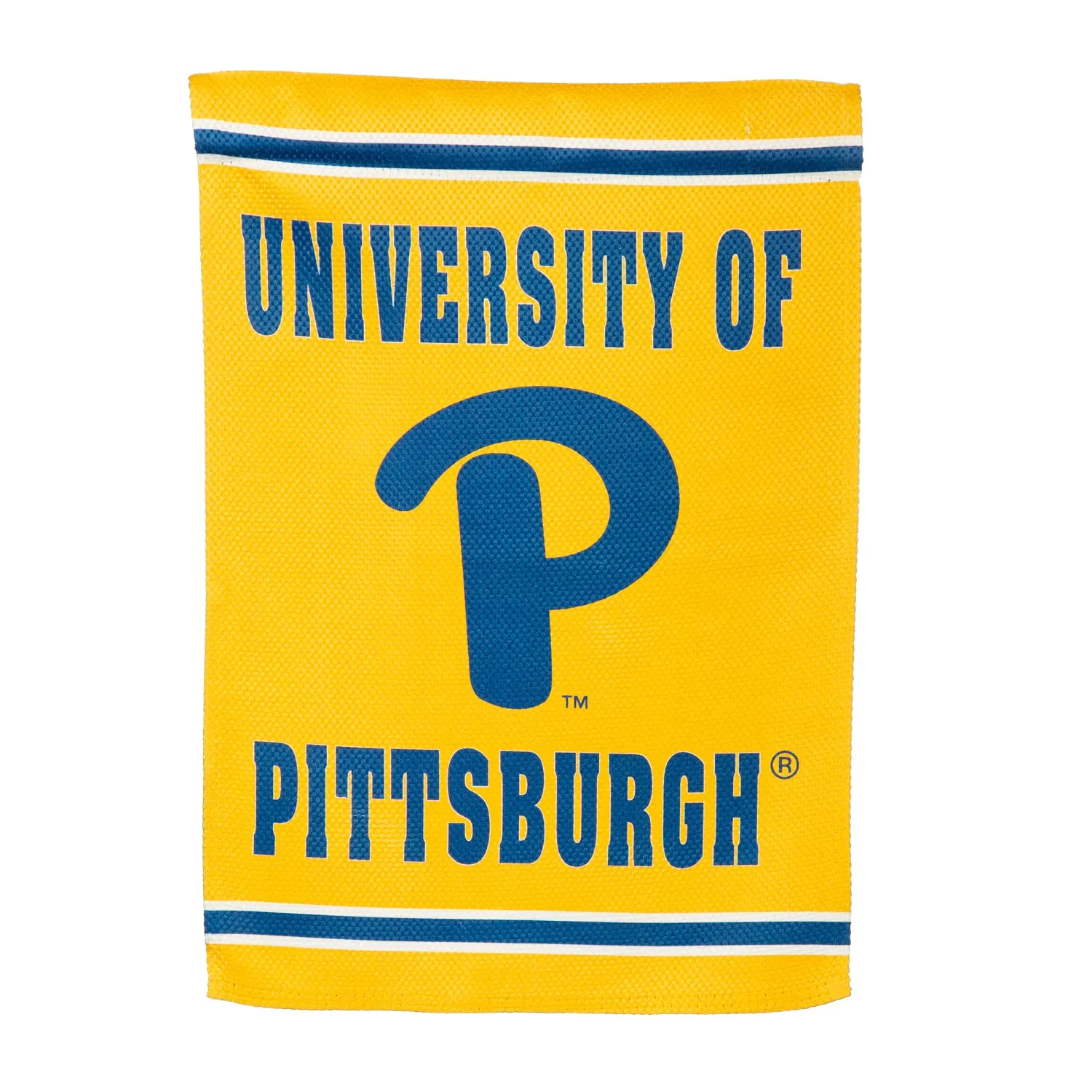 Embossed Suede Flag, GDN Size, University of Pittsburgh,14es961