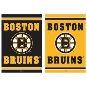 Embossed Suede Flag, House Size, Boston Bruins,13es4351