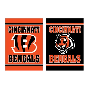 Embossed Suede Flag, House Size, Cincinnati Bengals,13es3806