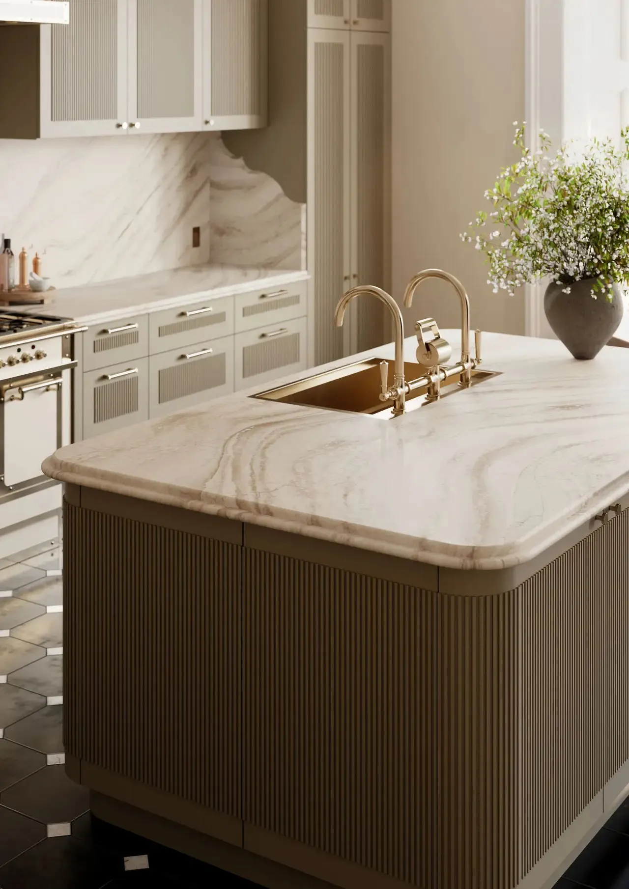 EVERLEIGH WARM Cambria Quartz Slab