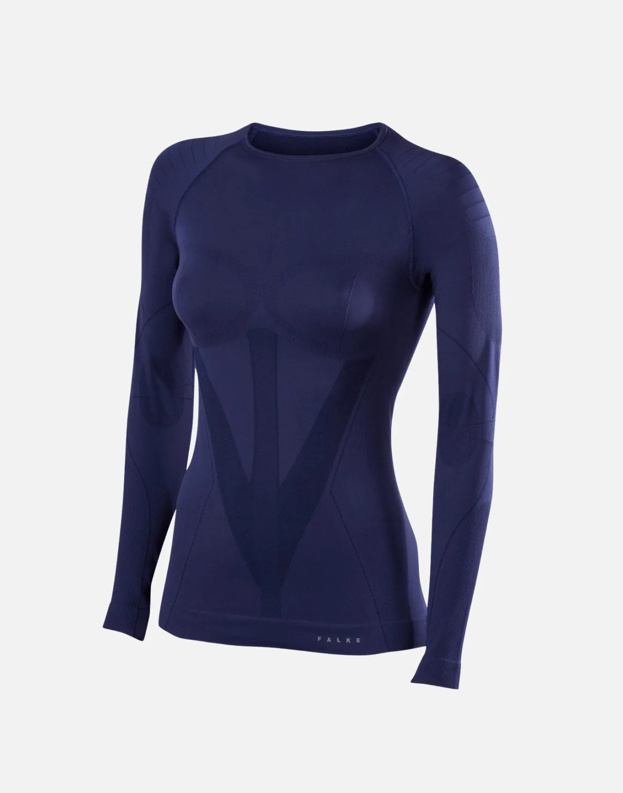 FALKE Women Long sleeved Shirt Warm - Dark Knight