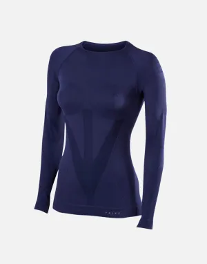 FALKE Women Long sleeved Shirt Warm - Dark Knight
