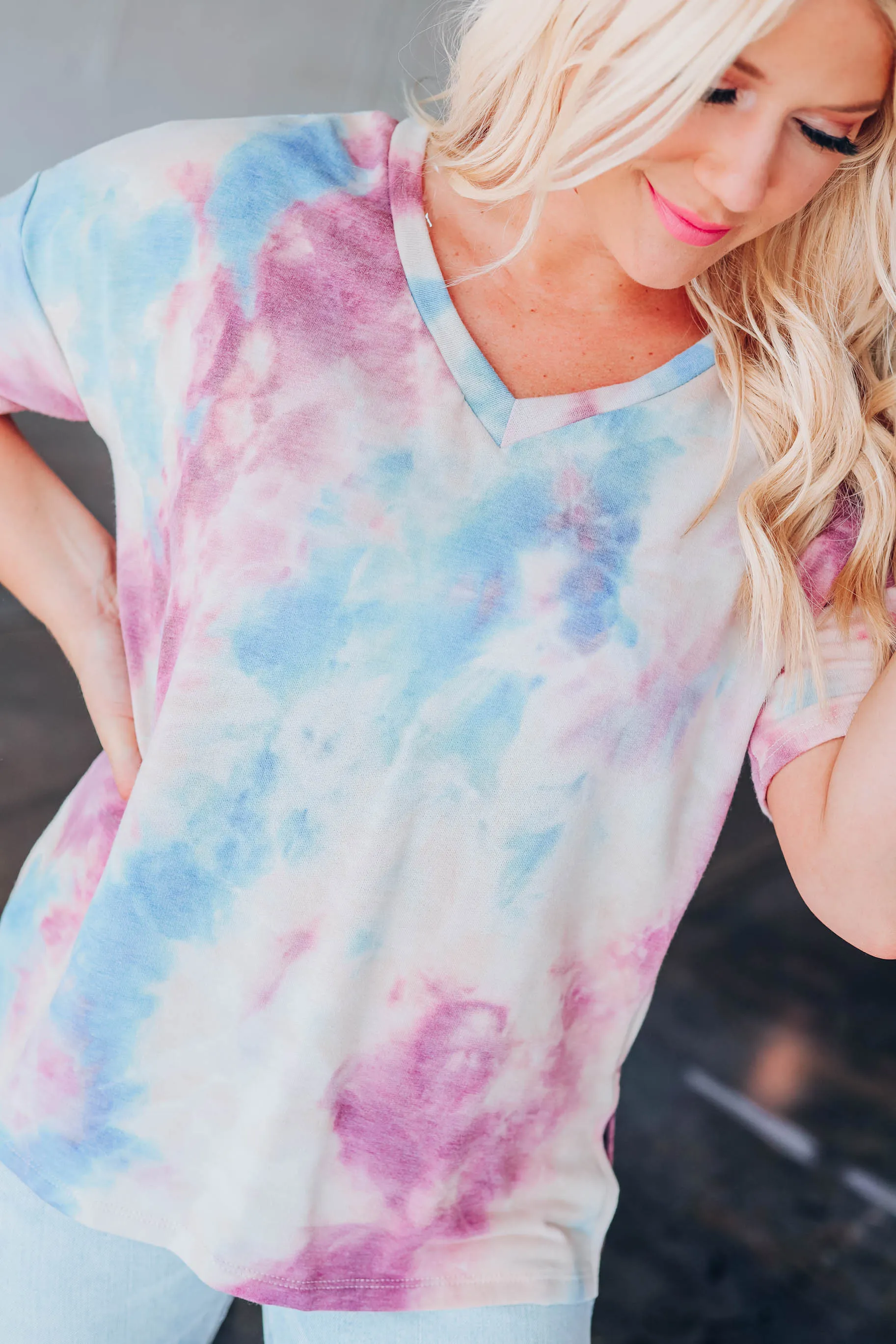 Fall Time Tie Dye Top - S-3X