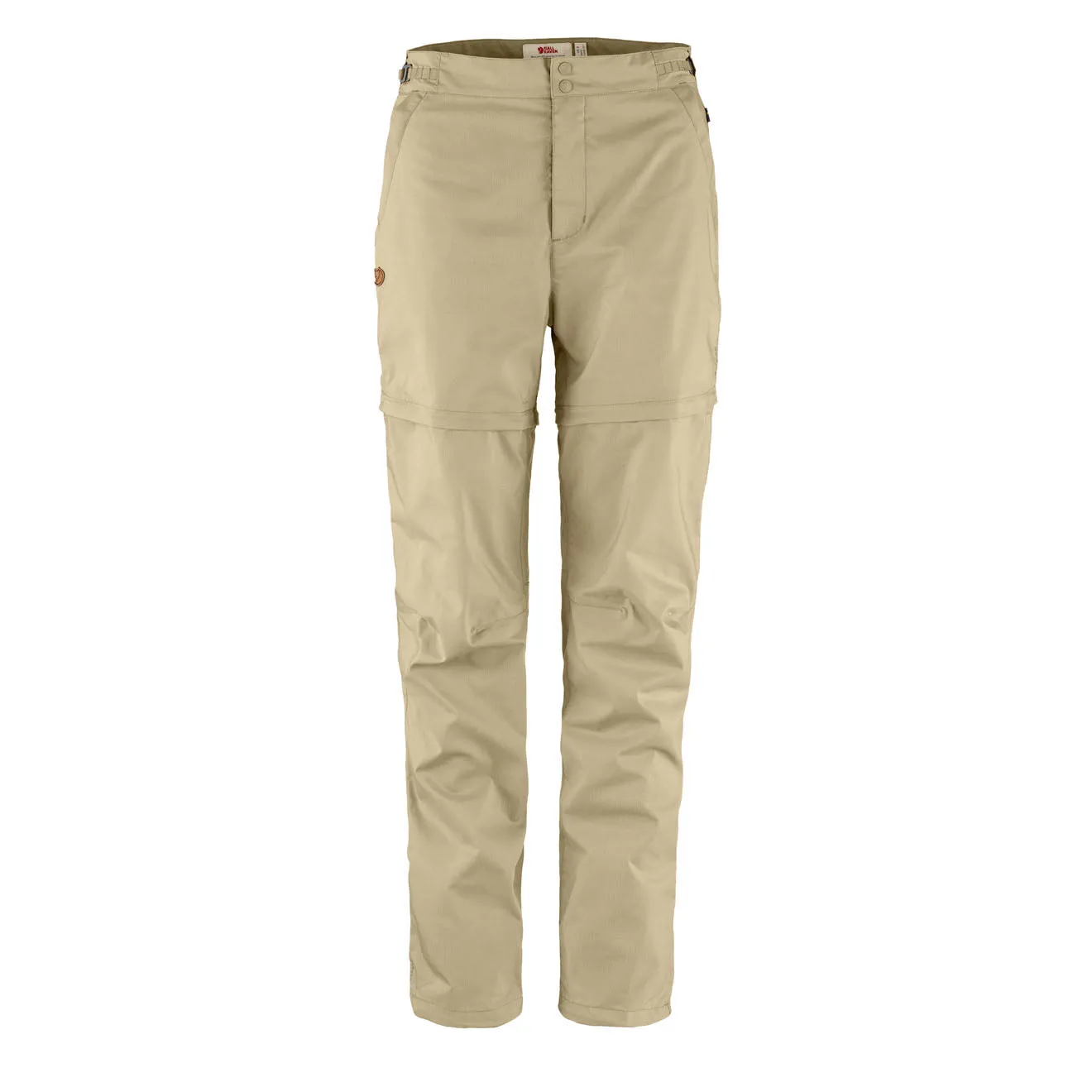 Fjallraven Womens Abisko Hike Zip-Off Trousers Reg Leg Fossil