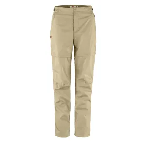 Fjallraven Womens Abisko Hike Zip-Off Trousers Reg Leg Fossil