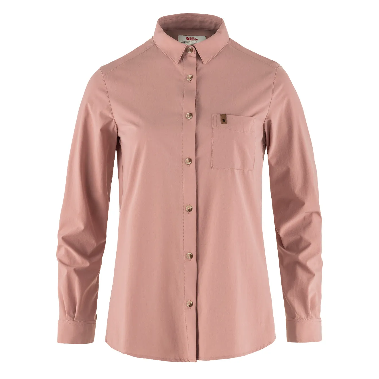 Fjallraven Womens Ovik Lite Shirt LS Dusty Rose