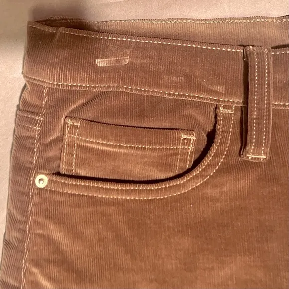 FRAME Le Mini Corduroy Skirt, Warm Tan, Size 29