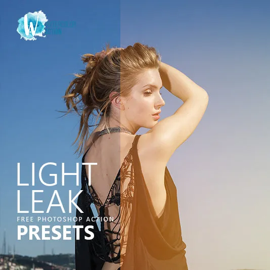 Free Photoshop Action Light Leak