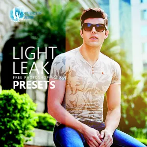 Free Photoshop Action Light Leak