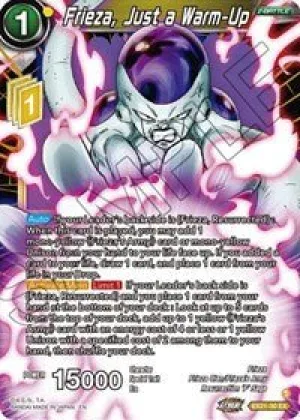 Frieza, Just a Warm-Up - EX21-30
