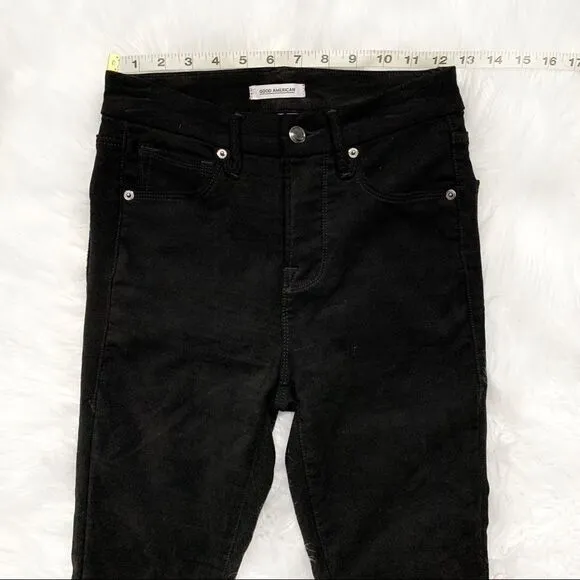 GOOD AMERICAN Suede-Like Jeans!