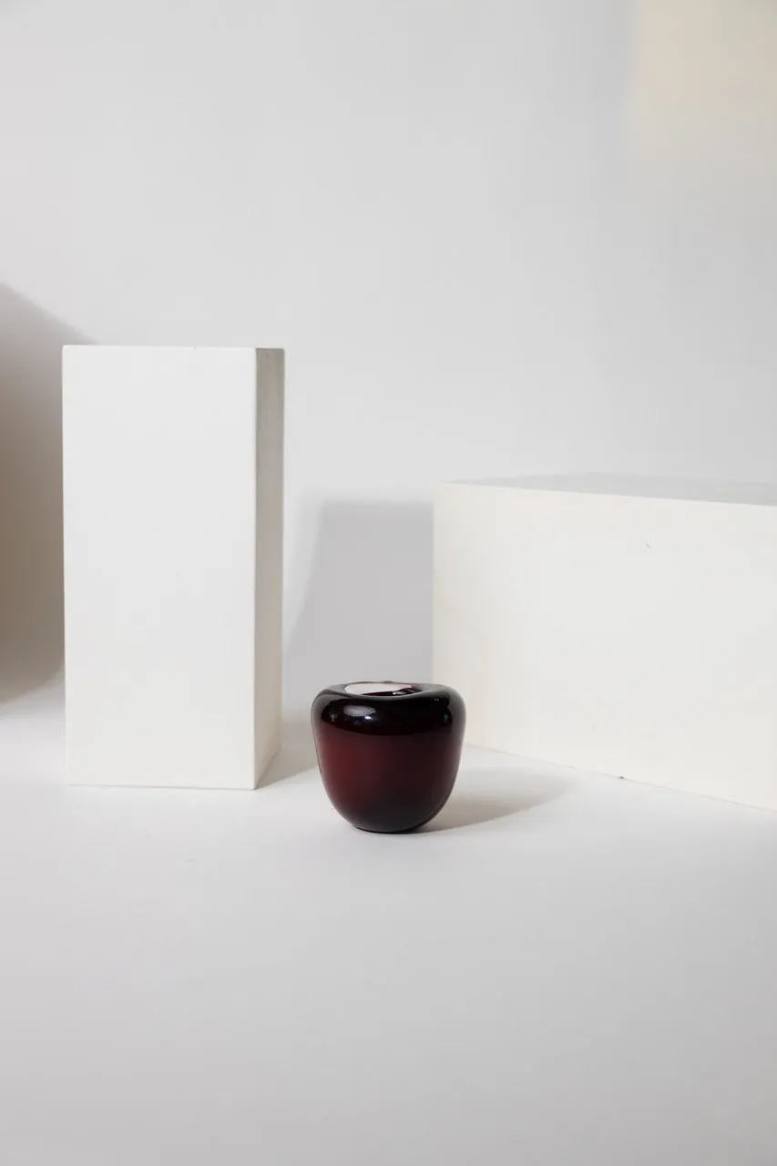 Handblown Apple Candle