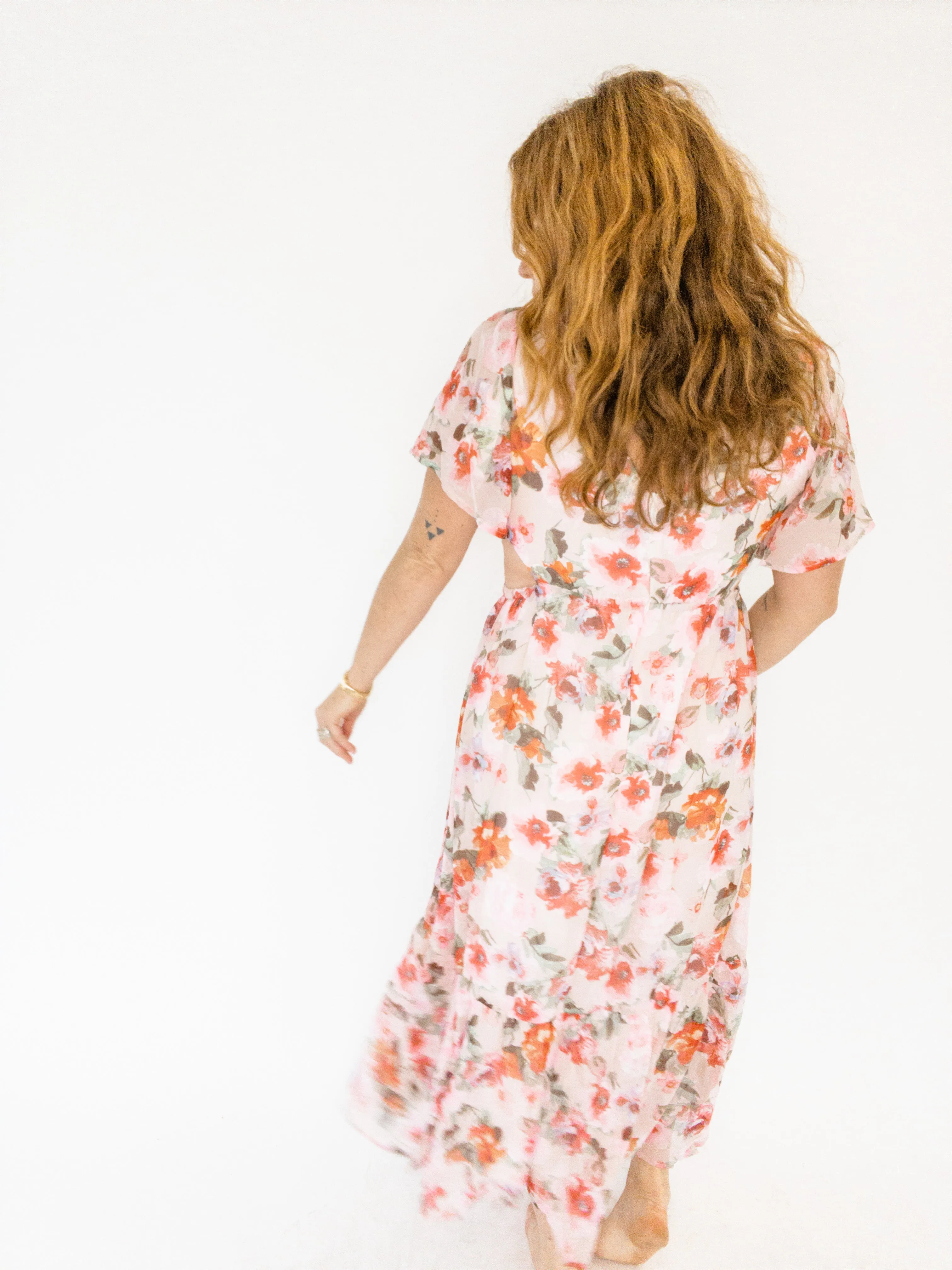 Heart Flutters Midi Dress