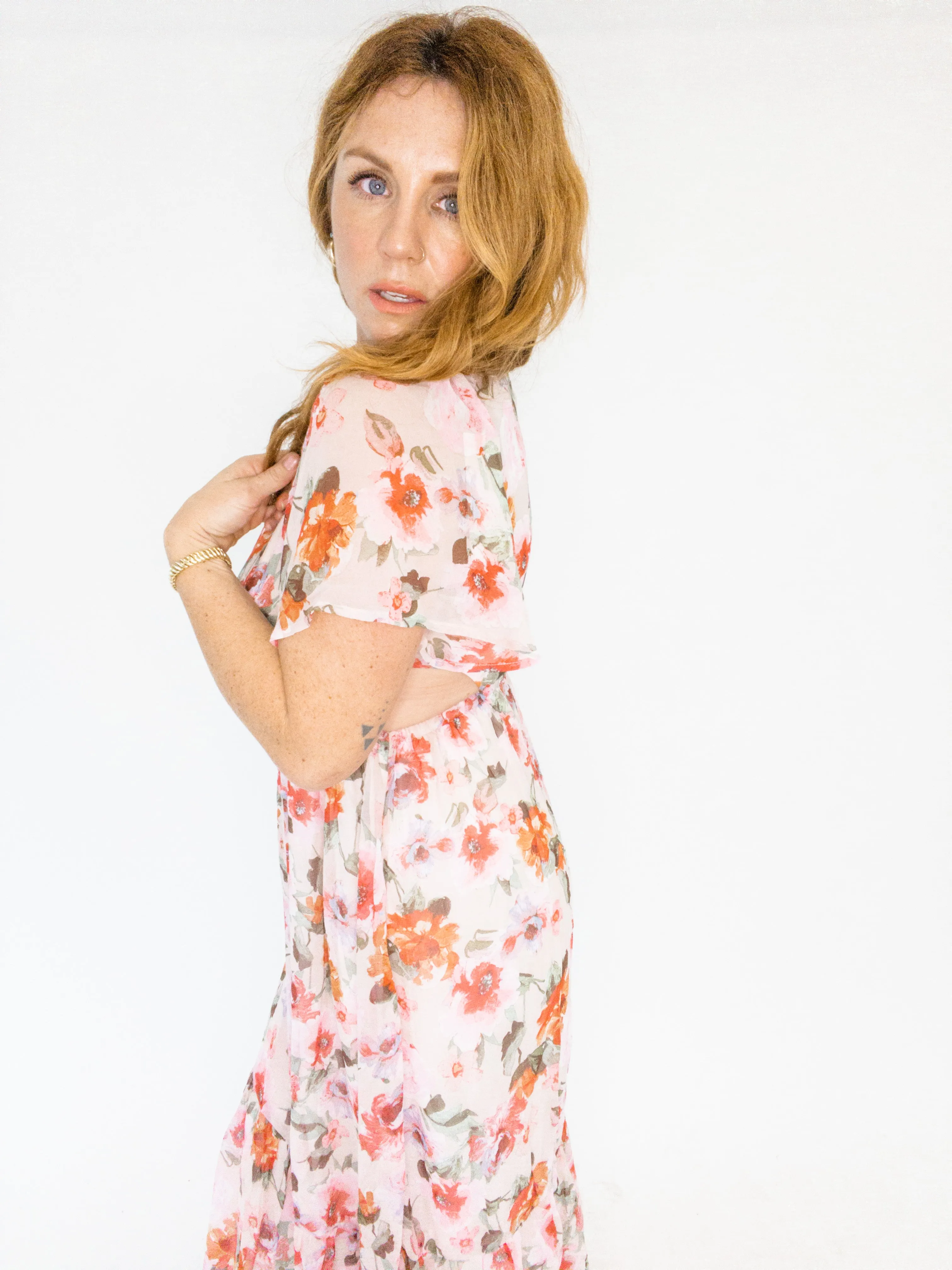 Heart Flutters Midi Dress