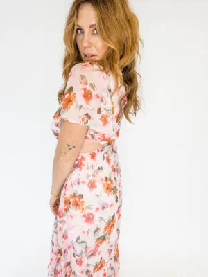 Heart Flutters Midi Dress
