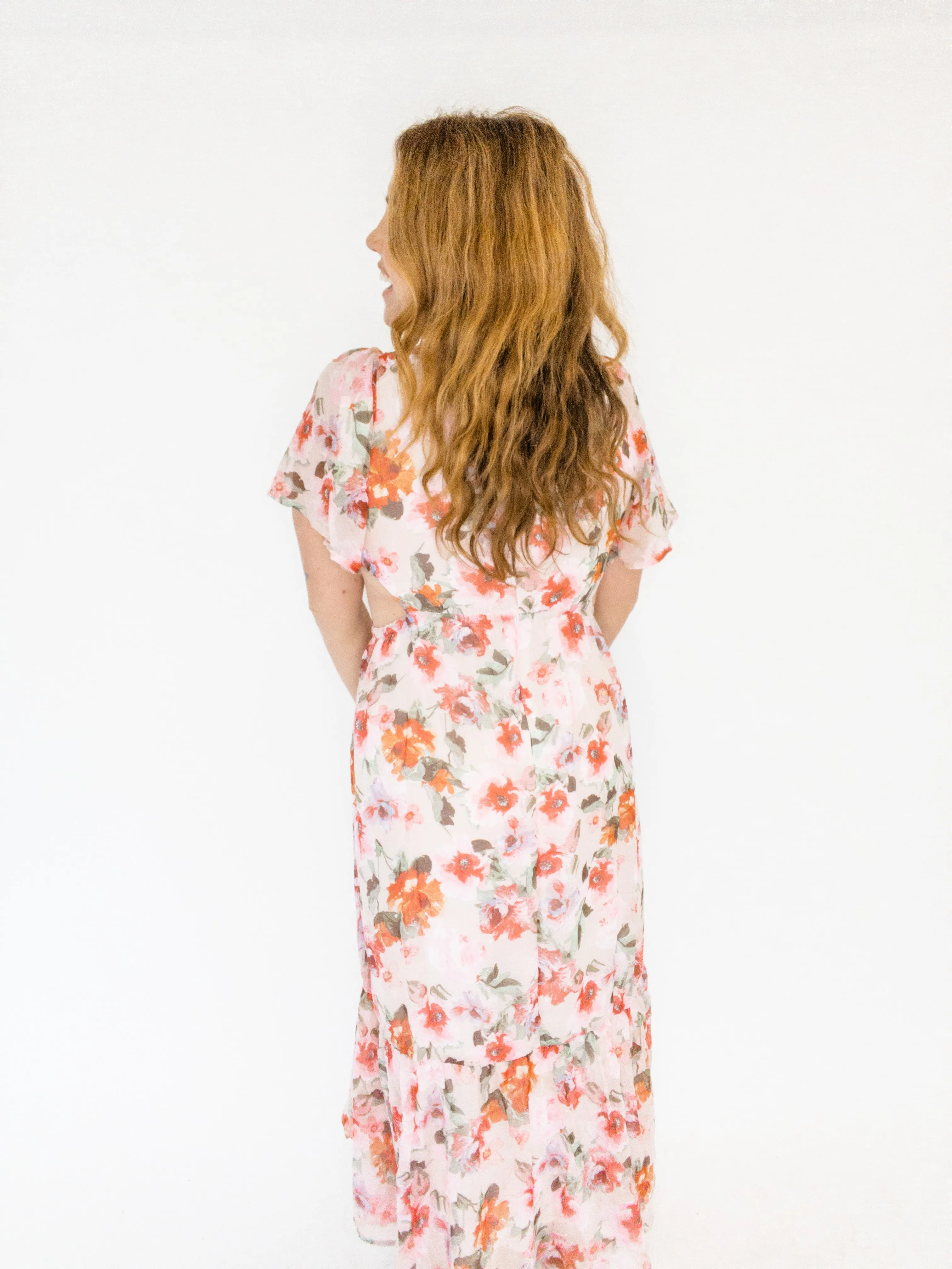 Heart Flutters Midi Dress