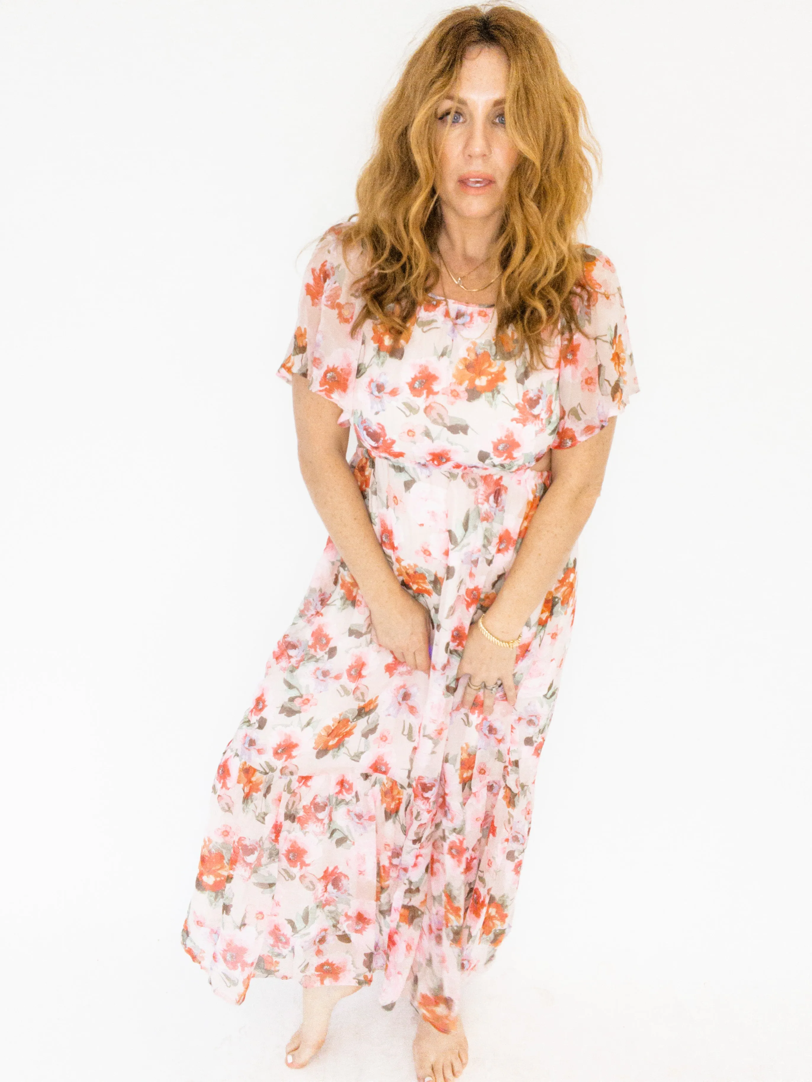 Heart Flutters Midi Dress