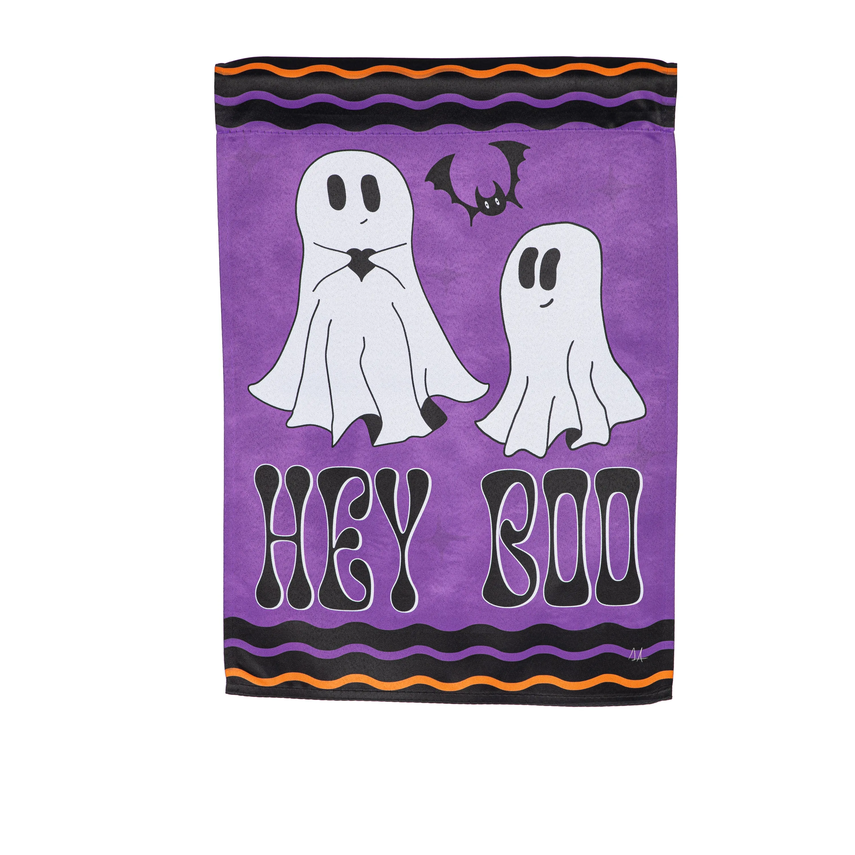 Hey Boo Suede House Flag,13s12377