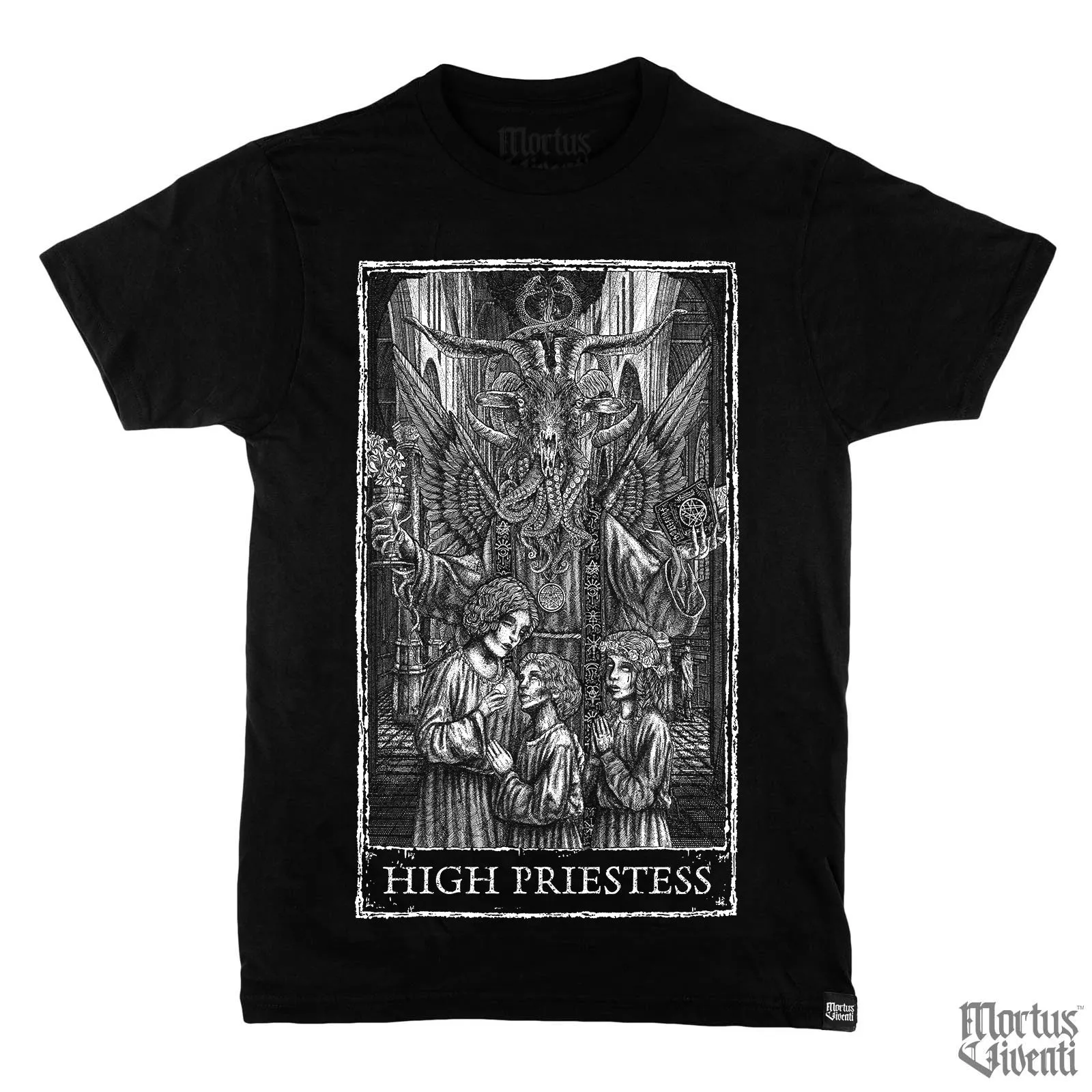 High Priestess Tarot Card T-Shirt