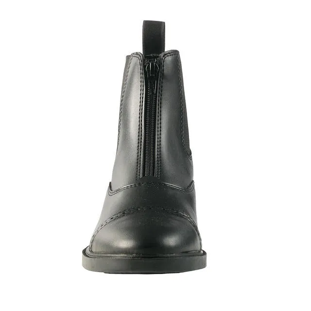 Horze Wexford Zip Paddock Boot Black