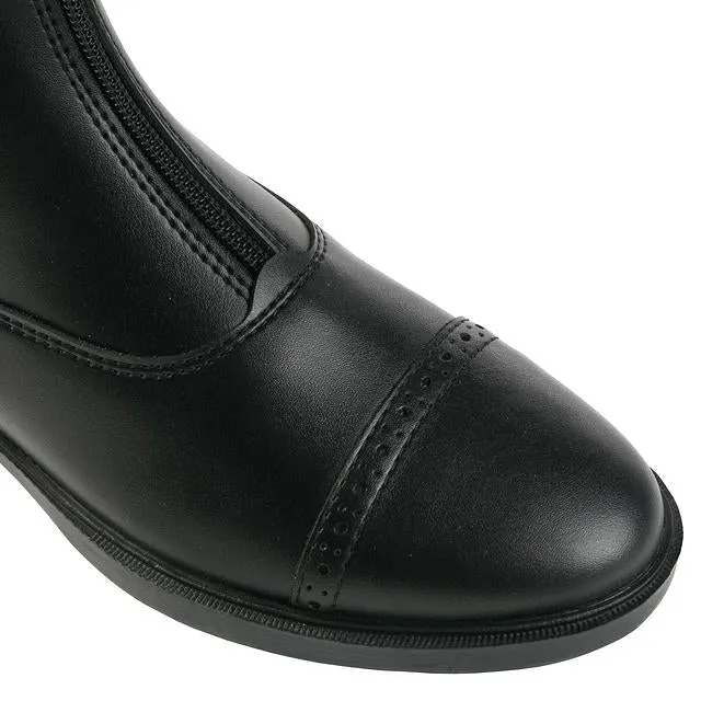 Horze Wexford Zip Paddock Boot Black