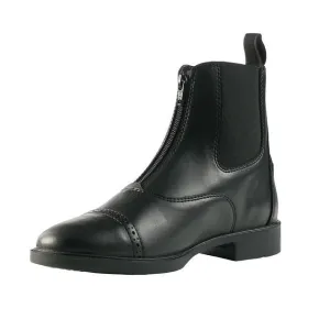 Horze Wexford Zip Paddock Boot Black