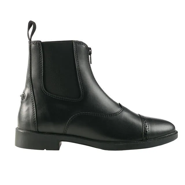 Horze Wexford Zip Paddock Boot Black