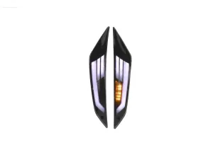 Indicator Kit DMP Sport-1 Front Smoked | PIAGGIO ZIP II/ZIP SP 50cc
