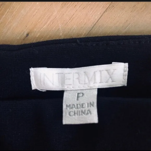 Intermix black and white skirt p xs 0