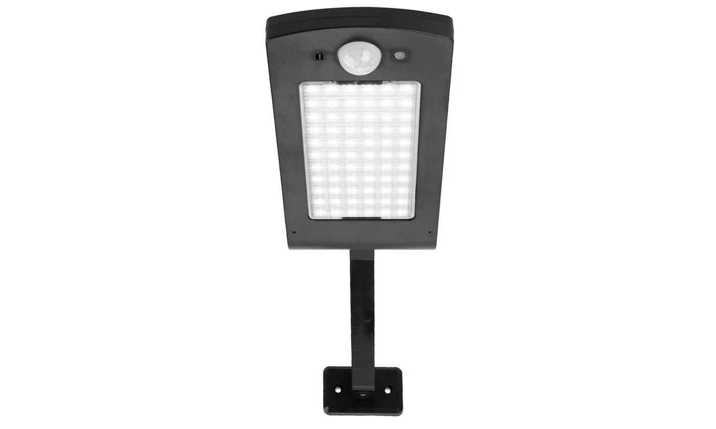 IP65 Waterproof Solar Wall Light 66 Lamp Beads Three Light Modes Remote Control