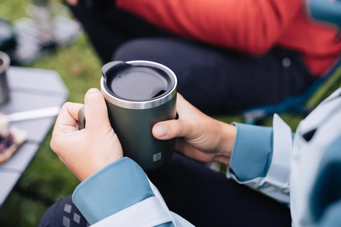 Isothermal Hiker’s Camping Mug (stainless steel double wall) MH500 0.38 L
