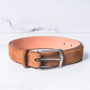 Italian Suede Belt by Martin Dingman — Snuff