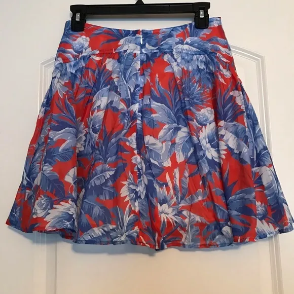 J. Crew Ratti Rio Floral Tiered Mini Skirt 0