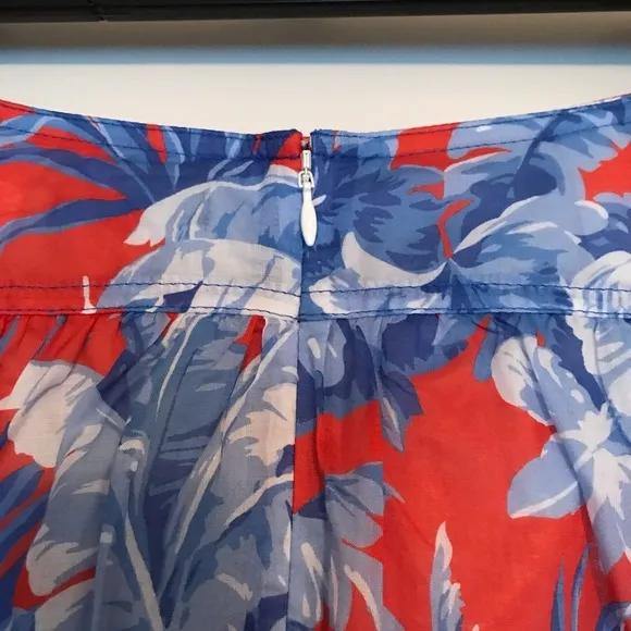 J. Crew Ratti Rio Floral Tiered Mini Skirt 0