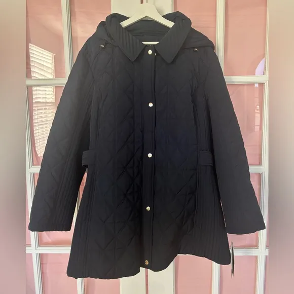 Jones NY |Women Slimming Quilted Puffer Jacket