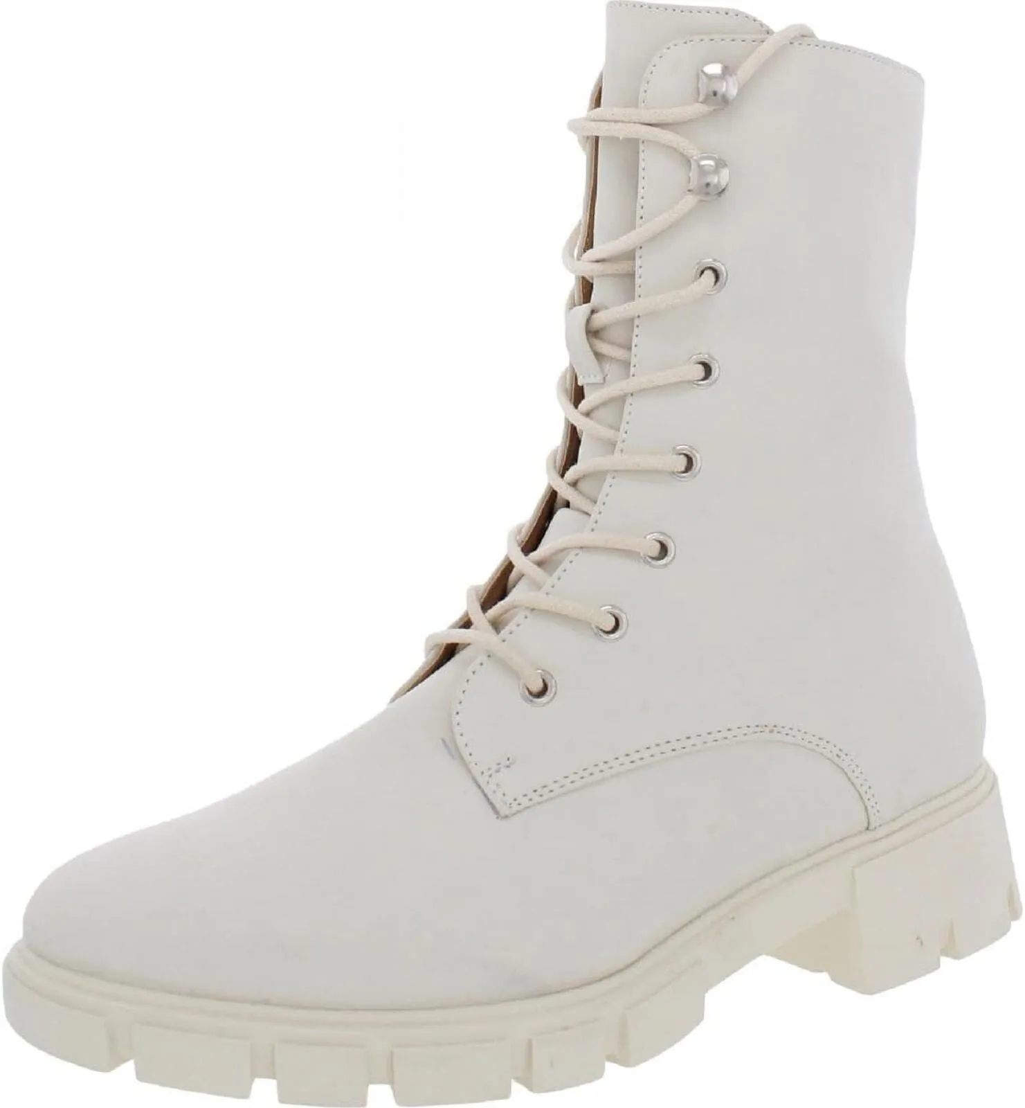 Journee Collection Madelynn Tru Comfort Foam Block Heel Booties Bone White 7M