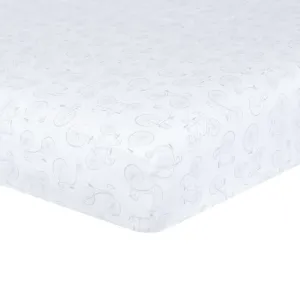 Keepsake Bikes Woven Crib Sheet