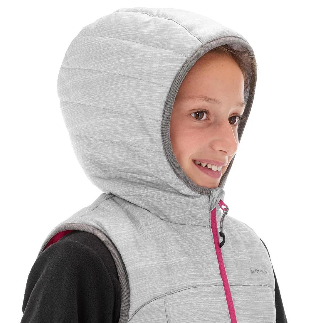 Kids' Padded Hiking Gilet MH500 7-15 Years