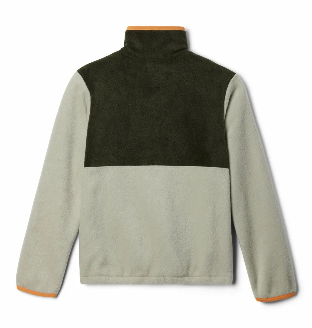 KID'S UNISEX BACK BOWL II FULL ZIP FLEECE - SAFARI, GREENSCAPE, SUNSTONE (AGES 4 - 8)