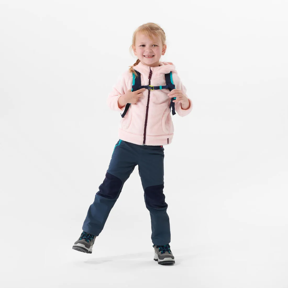 Kids’ Warm Hiking Fleece Jacket - MH500 Aged 2-6