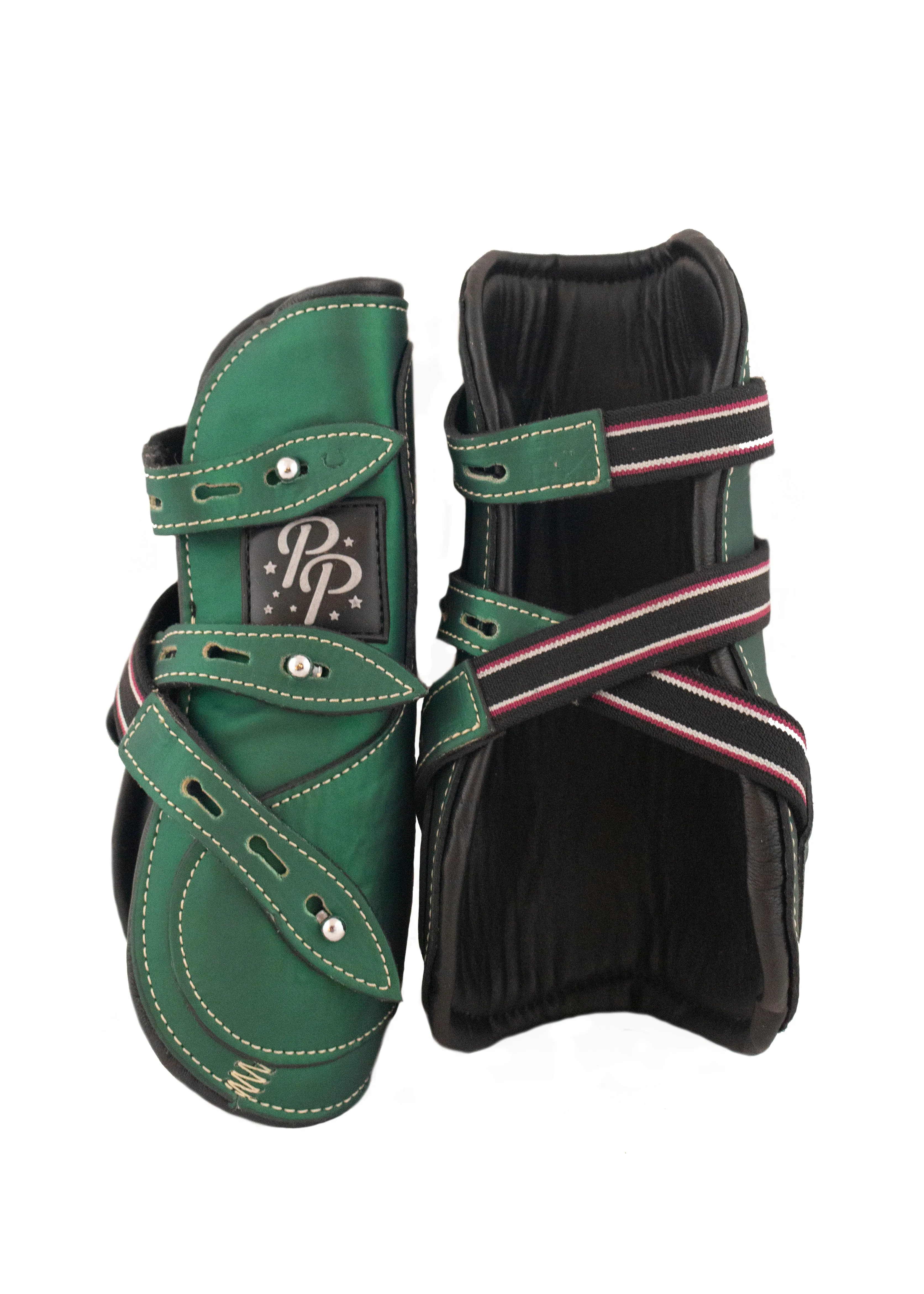 Leather Lined Open Front Boots - Fronts Only