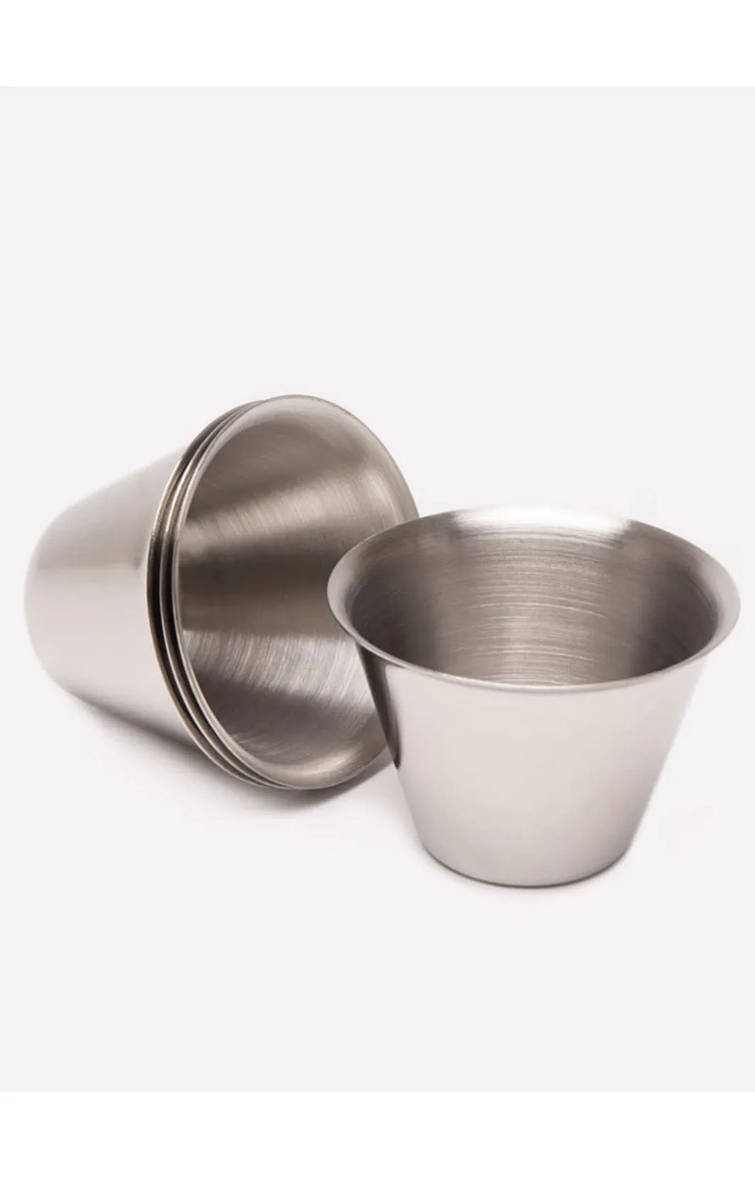 LIFESTYLE 8OZ HUNTERS FLASK WITH 4 CUPS - CHESTNUT