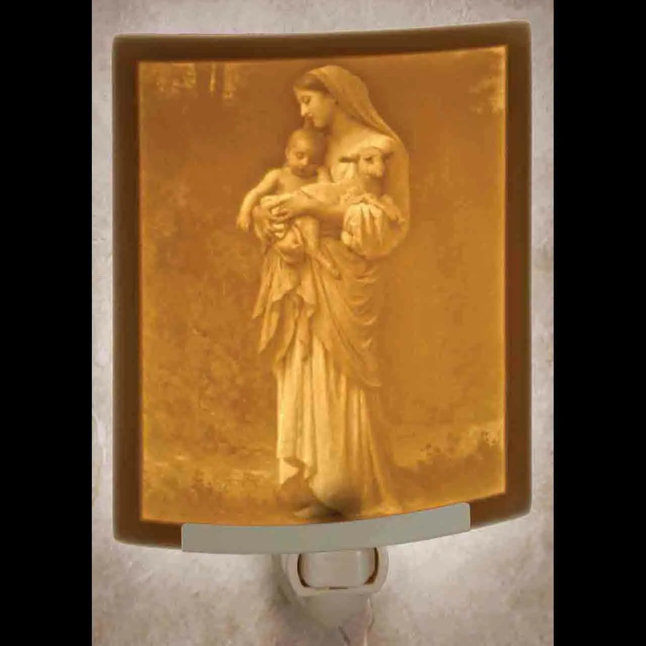 L'Innocence Porcelain Night Light Curved 5.5"