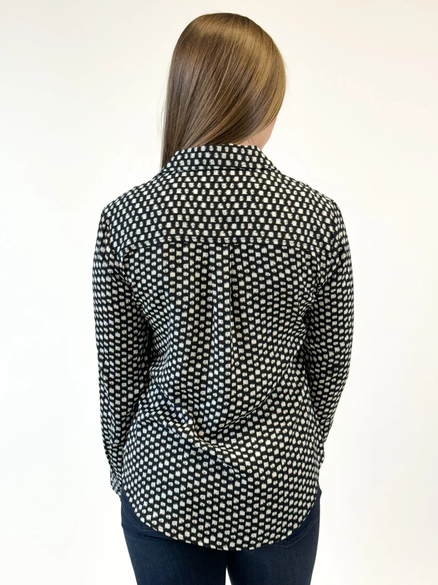 Liverpool Flap Pocket Button Up Blouse