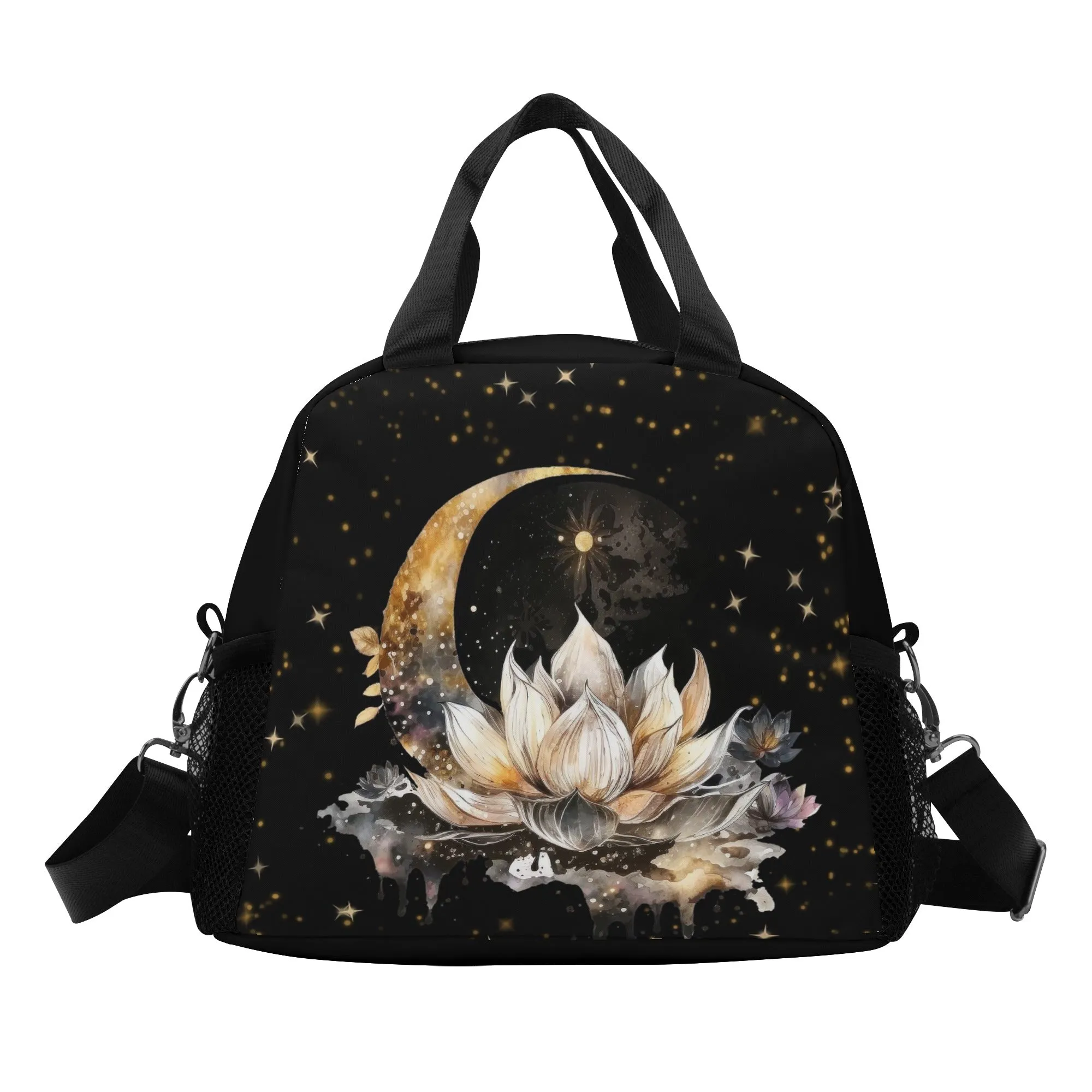 Lotus Moon Witchy Lunch Bag