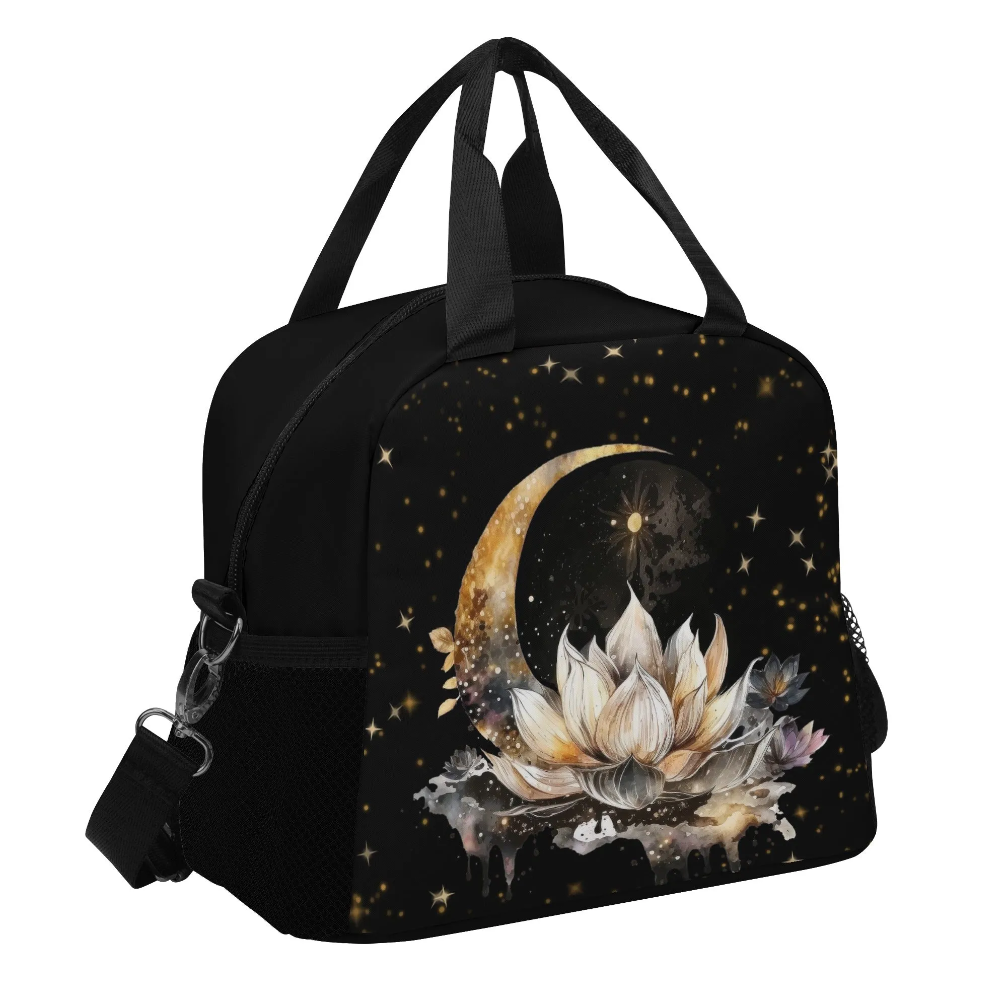 Lotus Moon Witchy Lunch Bag