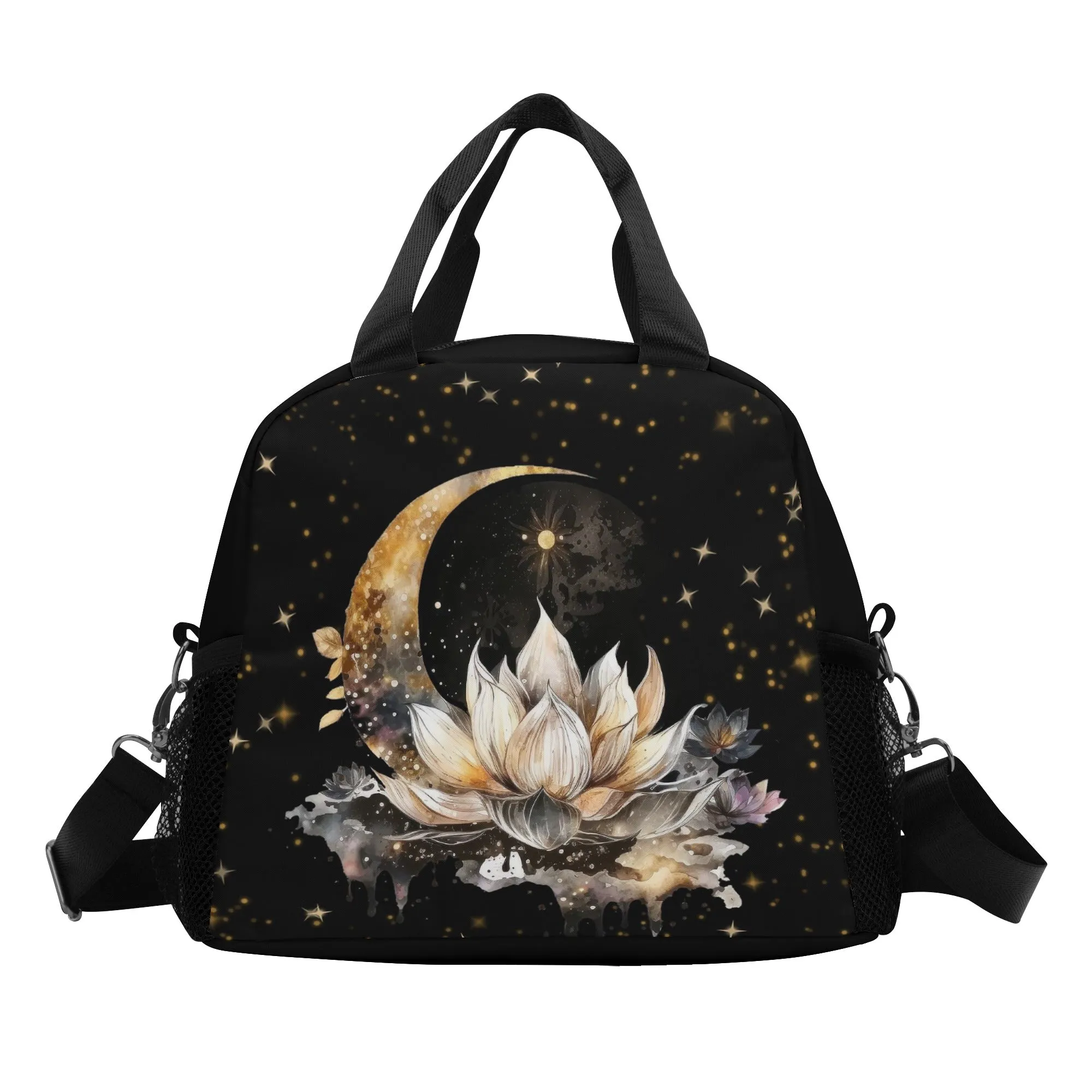 Lotus Moon Witchy Lunch Bag