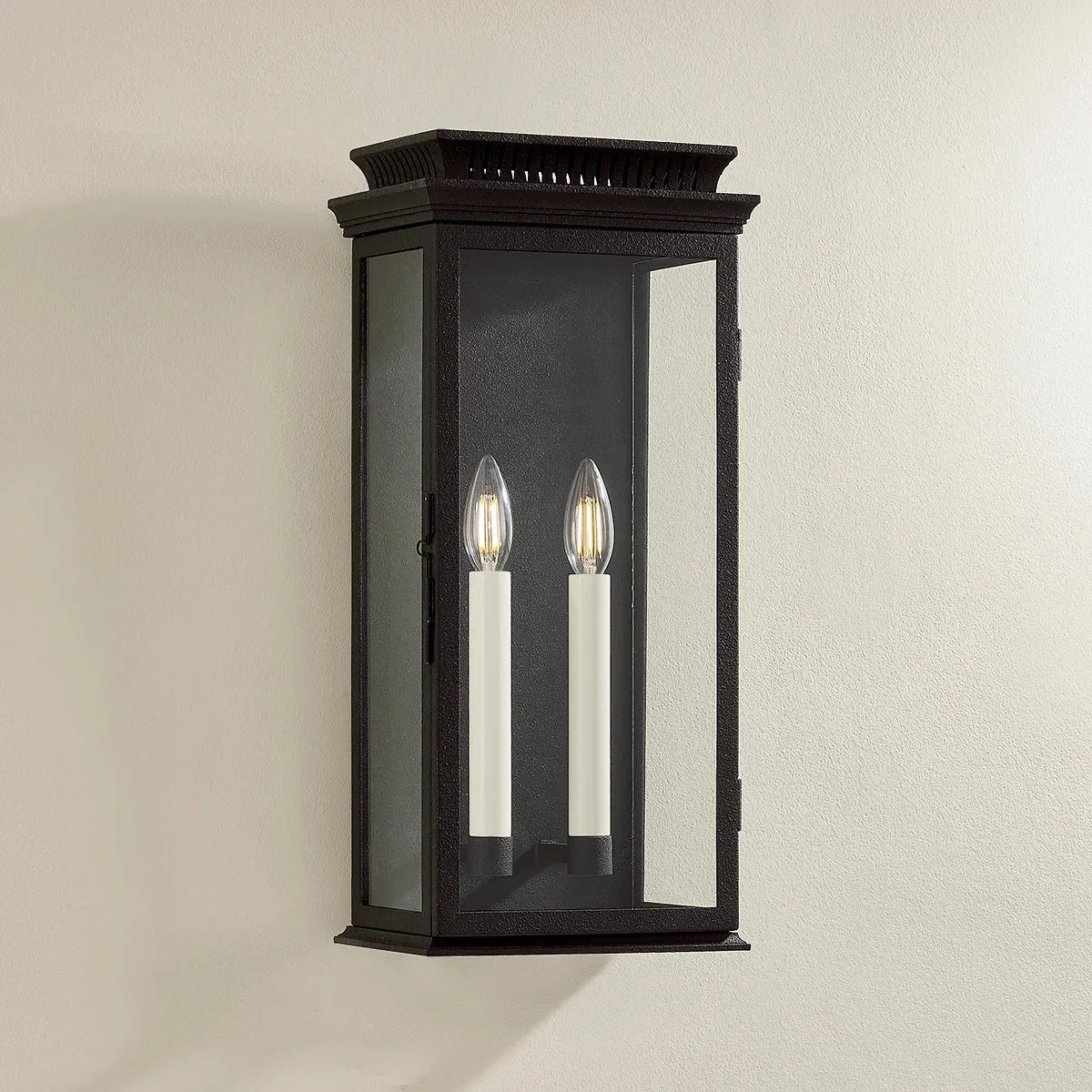Louie Exterior Wall Sconce