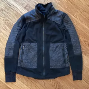 Lululemon Fleecy Keen Quilted Moto Jacket in Black 12 RUNNING JOGGING ATHLEISURE