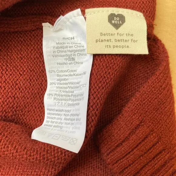 Madewell BNWT double vneck sweater NEW burgundy